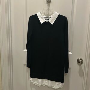 English Factory Layered Sweater Dress